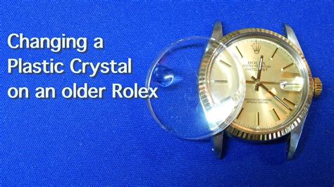 replacing rolex acrylic crystal with sapphire 286c|Rolex sapphire crystal.